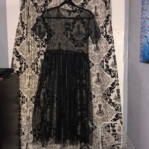 NWT: sheer dress